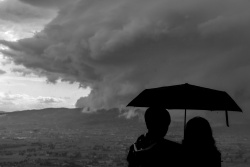 Orage sue les Apennins